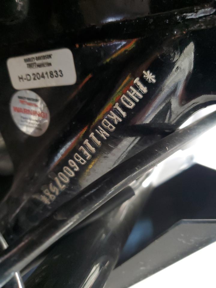 2014 Harley-Davidson Flhx Street Glide VIN: 1HD1KBM11EB600758 Lot: 68425965