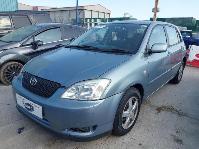 2002 TOYOTA COROLLA T3 VVTI AUTO  for sale at Copart ROCHFORD