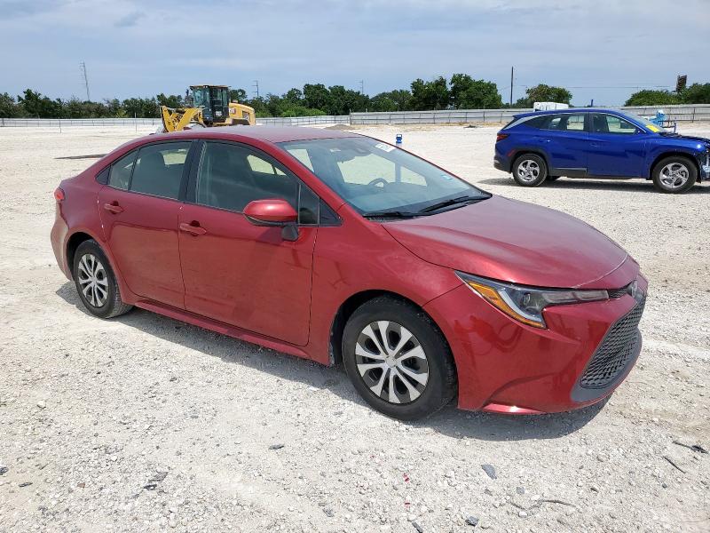  TOYOTA COROLLA 2022 Красный