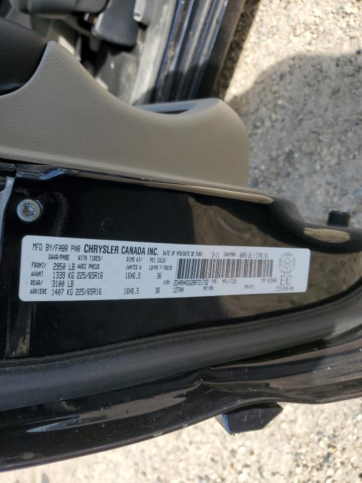 2011 Dodge Grand Caravan Express VIN: 2D4RN4DG2BR721732 Lot: 67642545