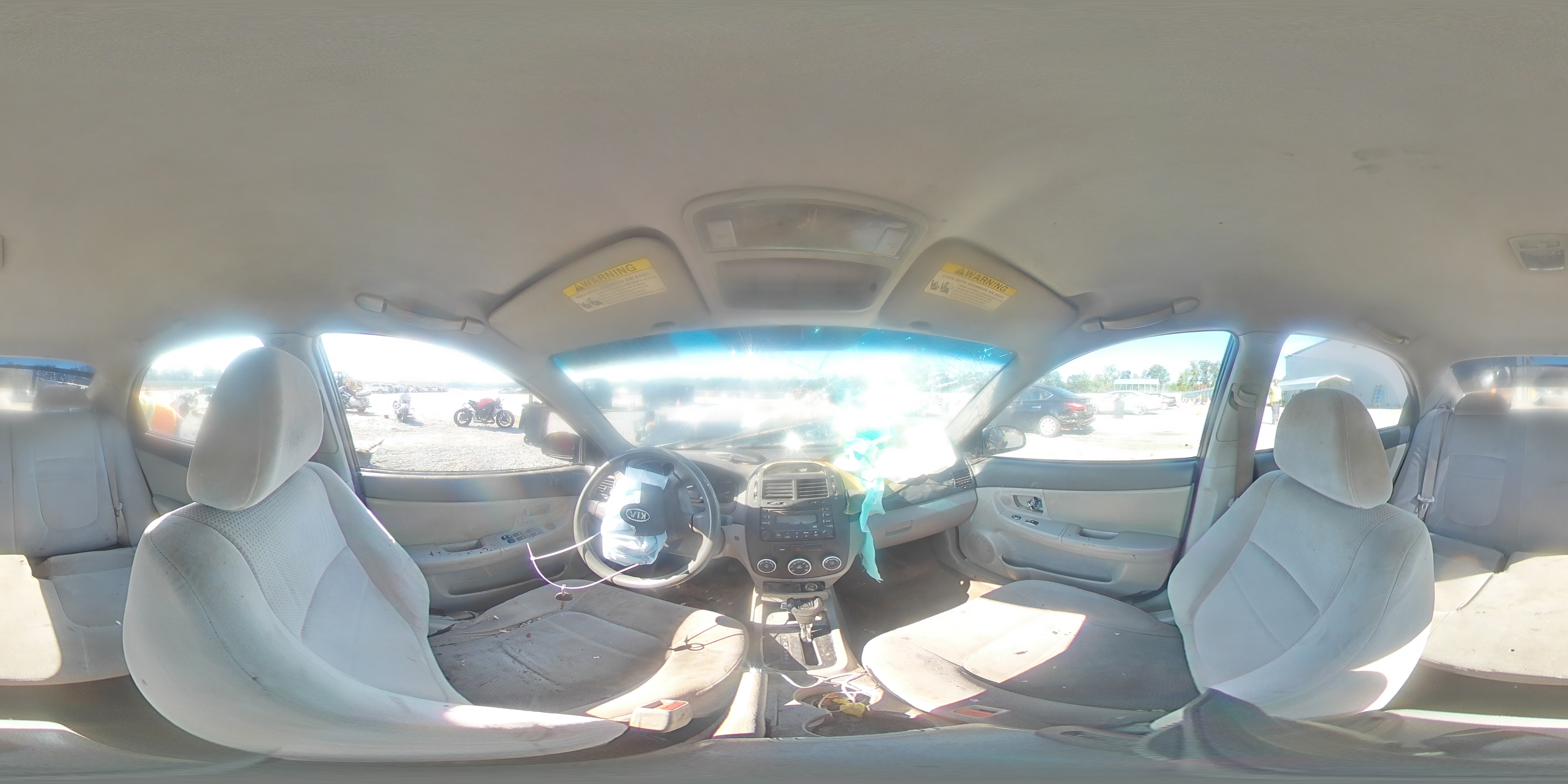 2008 Kia Spectra Ex VIN: KNAFE121985541129 Lot: 70168935