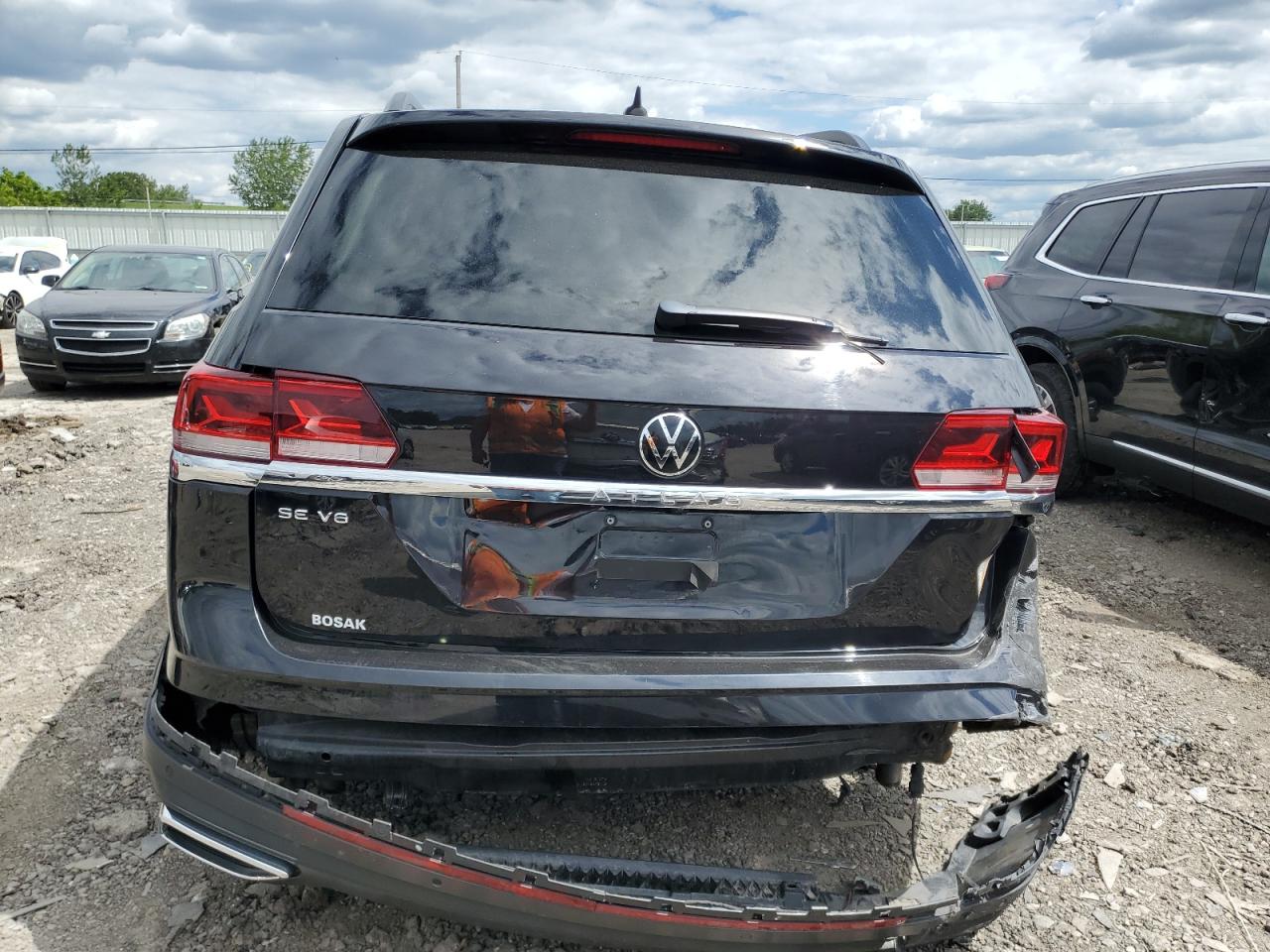 2021 Volkswagen Atlas Se VIN: 1V2WR2CA5MC542617 Lot: 69572155