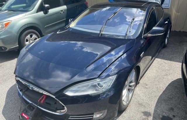 Hatchbacks TESLA MODEL S 2013 Blue