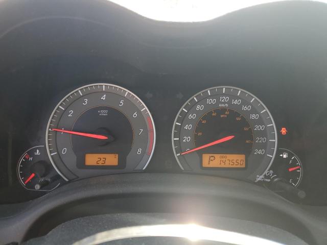 2009 TOYOTA COROLLA XRS  