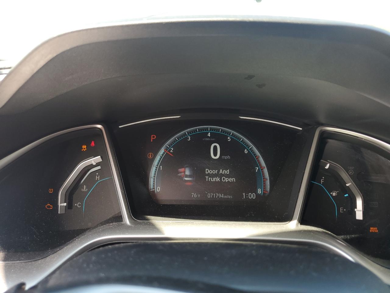 2018 Honda Civic Exl VIN: JHMFC1F77JX044158 Lot: 71030545