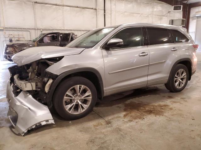  TOYOTA HIGHLANDER 2015 Srebrny