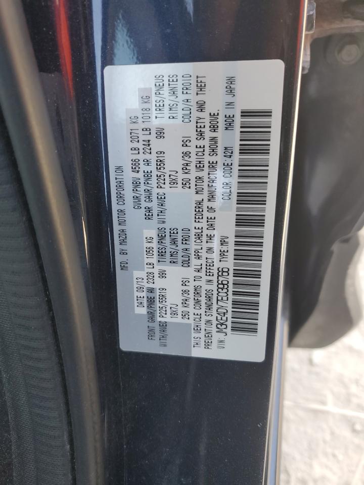 2014 Mazda Cx-5 Gt VIN: JM3KE4DY7E0396766 Lot: 70631255