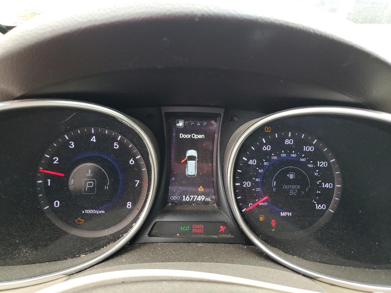 2014 Hyundai Santa Fe Gls VIN: KM8SR4HF4EU065220 Lot: 69830695