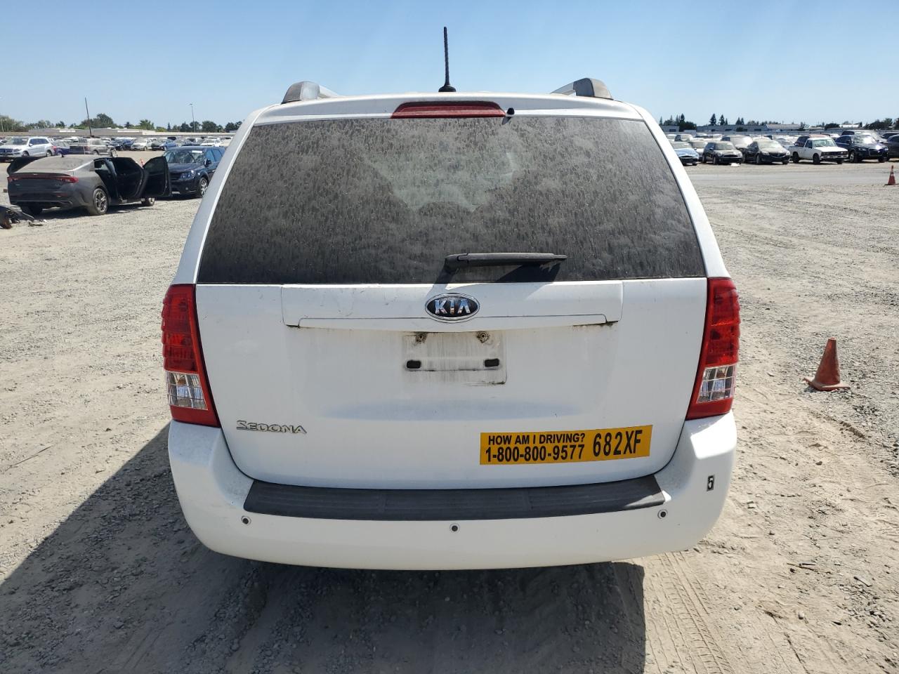 2011 Kia Sedona Lx VIN: KNDMG4C79B6366410 Lot: 68271775