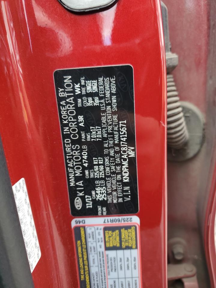 2018 Kia Sportage Lx VIN: KNDPMCAC8J7415671 Lot: 67860165