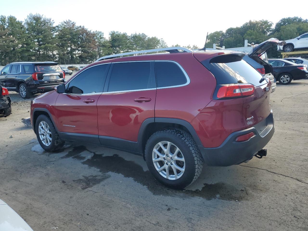 2016 Jeep Cherokee Latitude brown  gas 1C4PJMCB3GW117577 photo #3