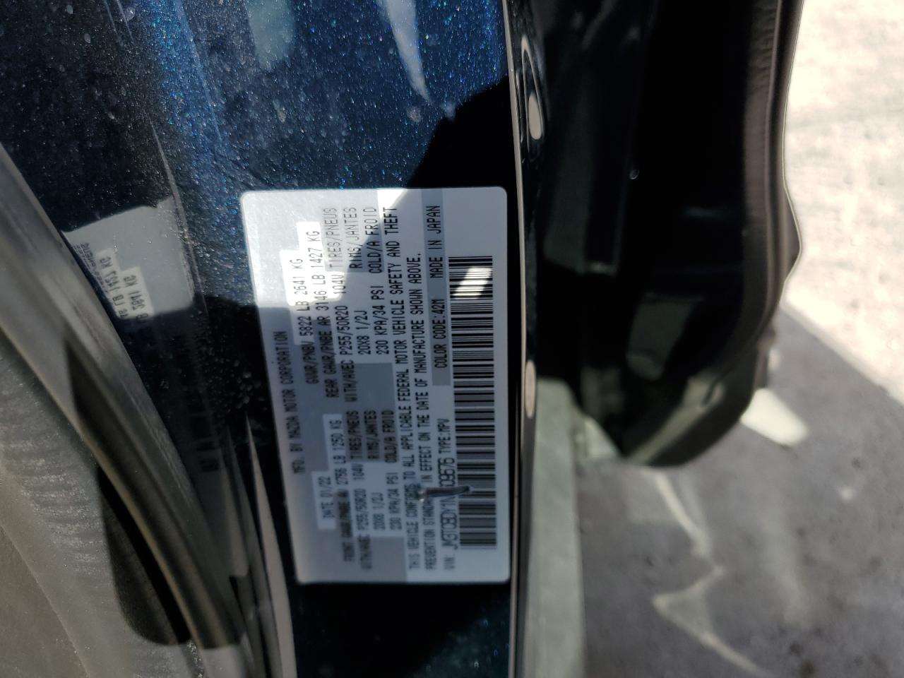 2022 Mazda Cx-9 Grand Touring VIN: JM3TCBDY1N0609676 Lot: 70116825