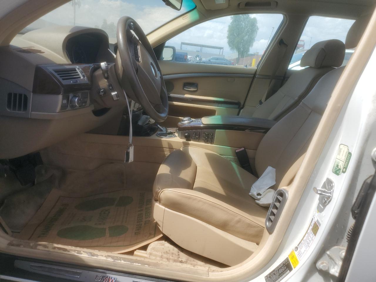 2007 BMW 750 VIN: WBAHN83537DT66481 Lot: 70590055