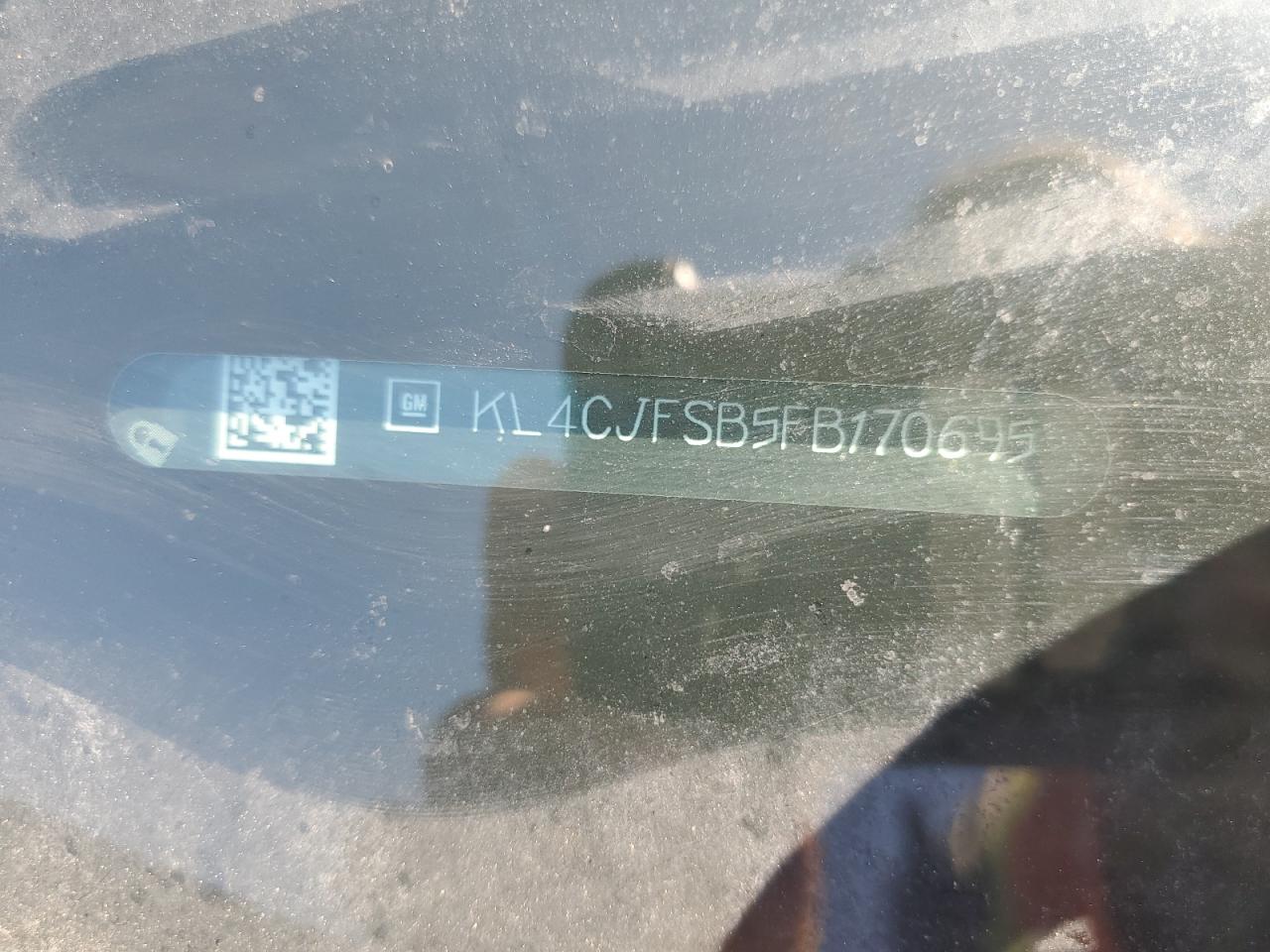 2015 Buick Encore Convenience VIN: KL4CJFSB5FB170695 Lot: 69327845