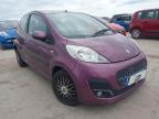 2014 PEUGEOT 107 ACTIVE  for sale at Copart YORK