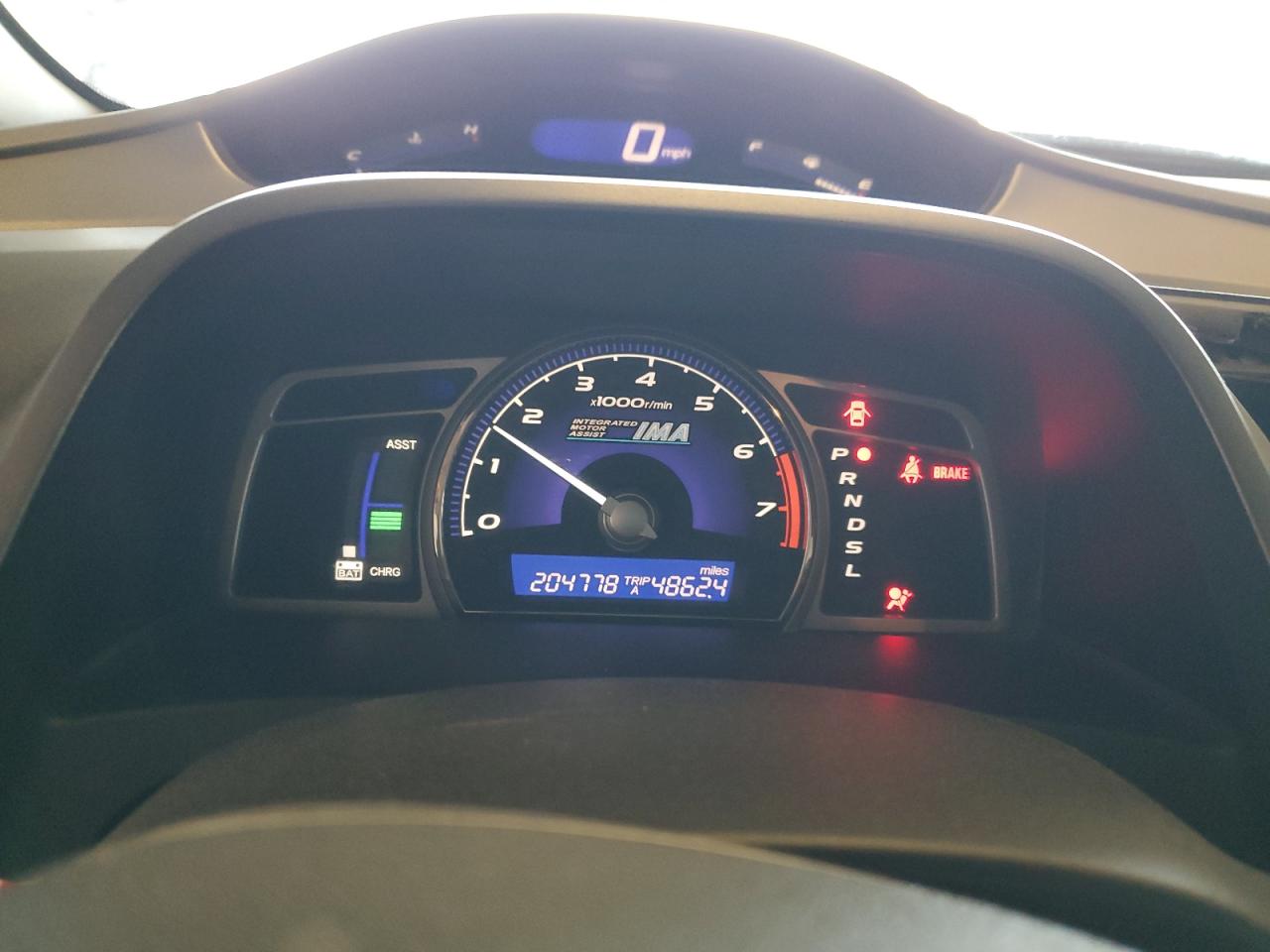 2007 Honda Civic Hybrid VIN: JHMFA36207S025396 Lot: 69821235