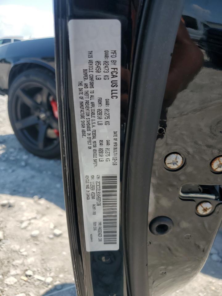 2019 Dodge Challenger Srt Hellcat Redeye VIN: 2C3CDZL91KH537138 Lot: 69056105