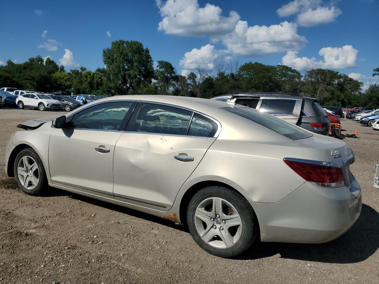 2010 Buick Lacrosse Cx gold sedan gas 1G4GB5EG4AF137321 photo #3