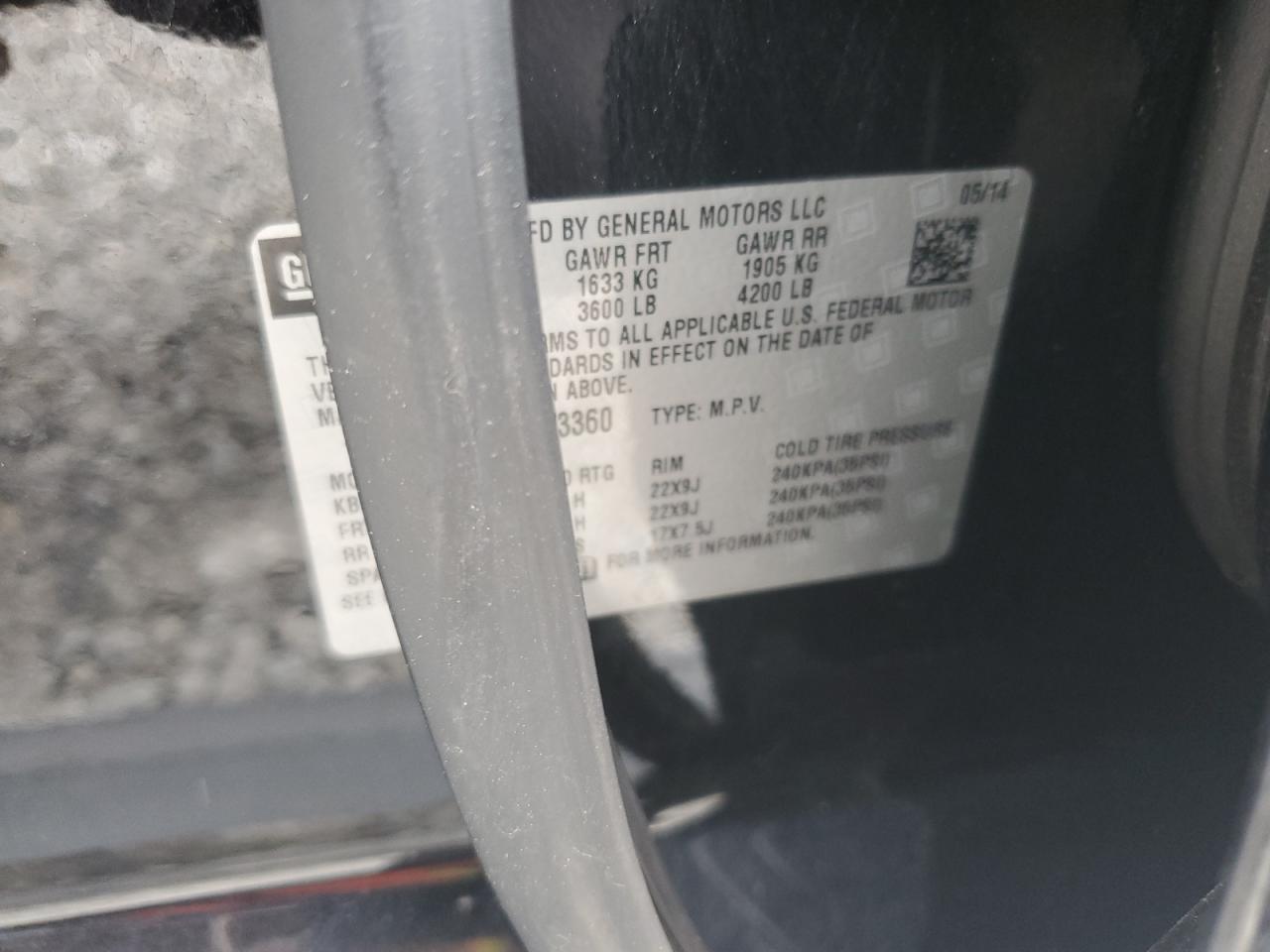 2015 Cadillac Escalade Premium VIN: 1GYS4CKJ0FR173360 Lot: 70130635