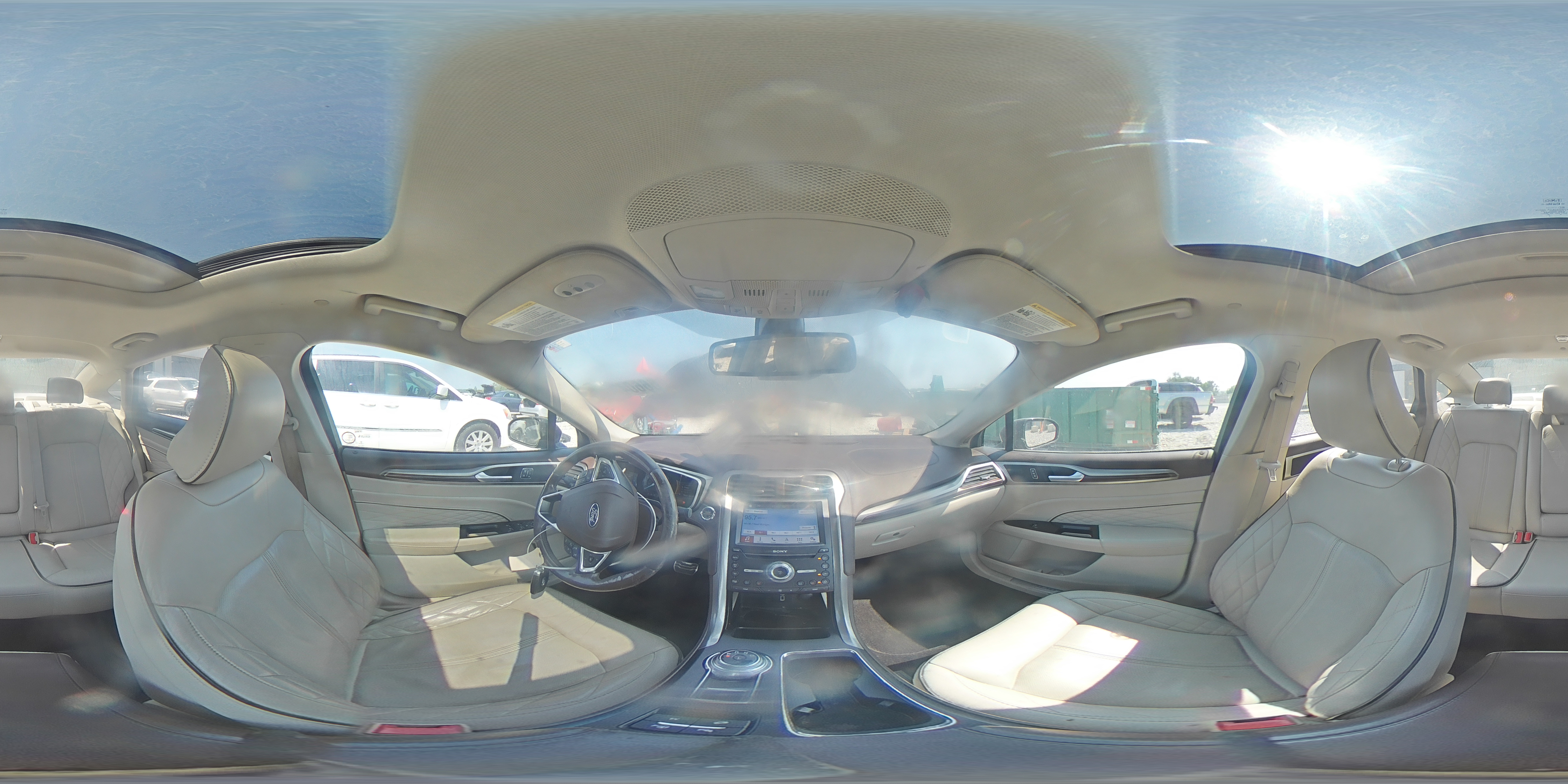 2017 Ford Fusion Titanium Phev VIN: 3FA6P0SU0HR127709 Lot: 66604365