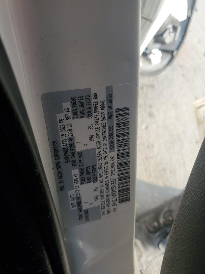 2021 Mazda 6 Touring VIN: JM1GL1VM0M1613937 Lot: 68540785