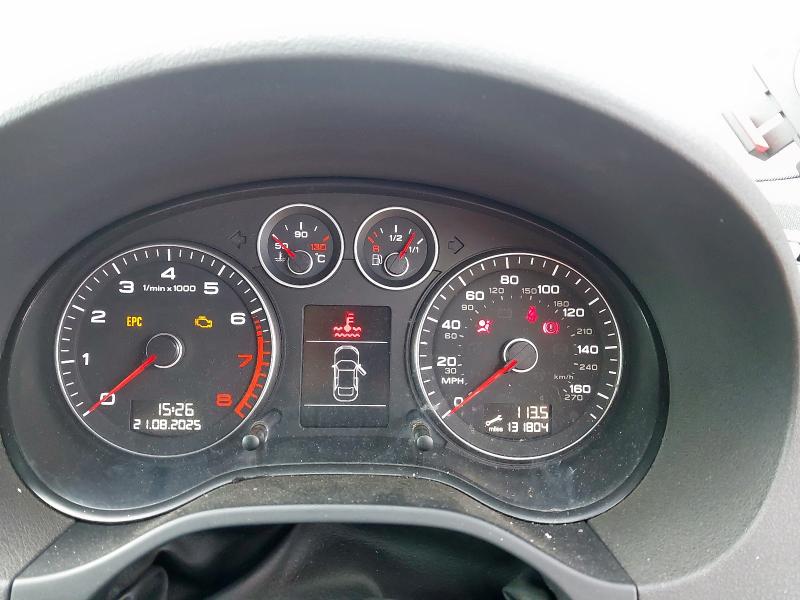 2009 AUDI A3 S LINE 197 TFSI 