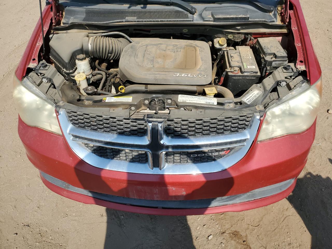 2012 Dodge Grand Caravan Sxt VIN: 2C4RDGCG1CR321892 Lot: 67871855