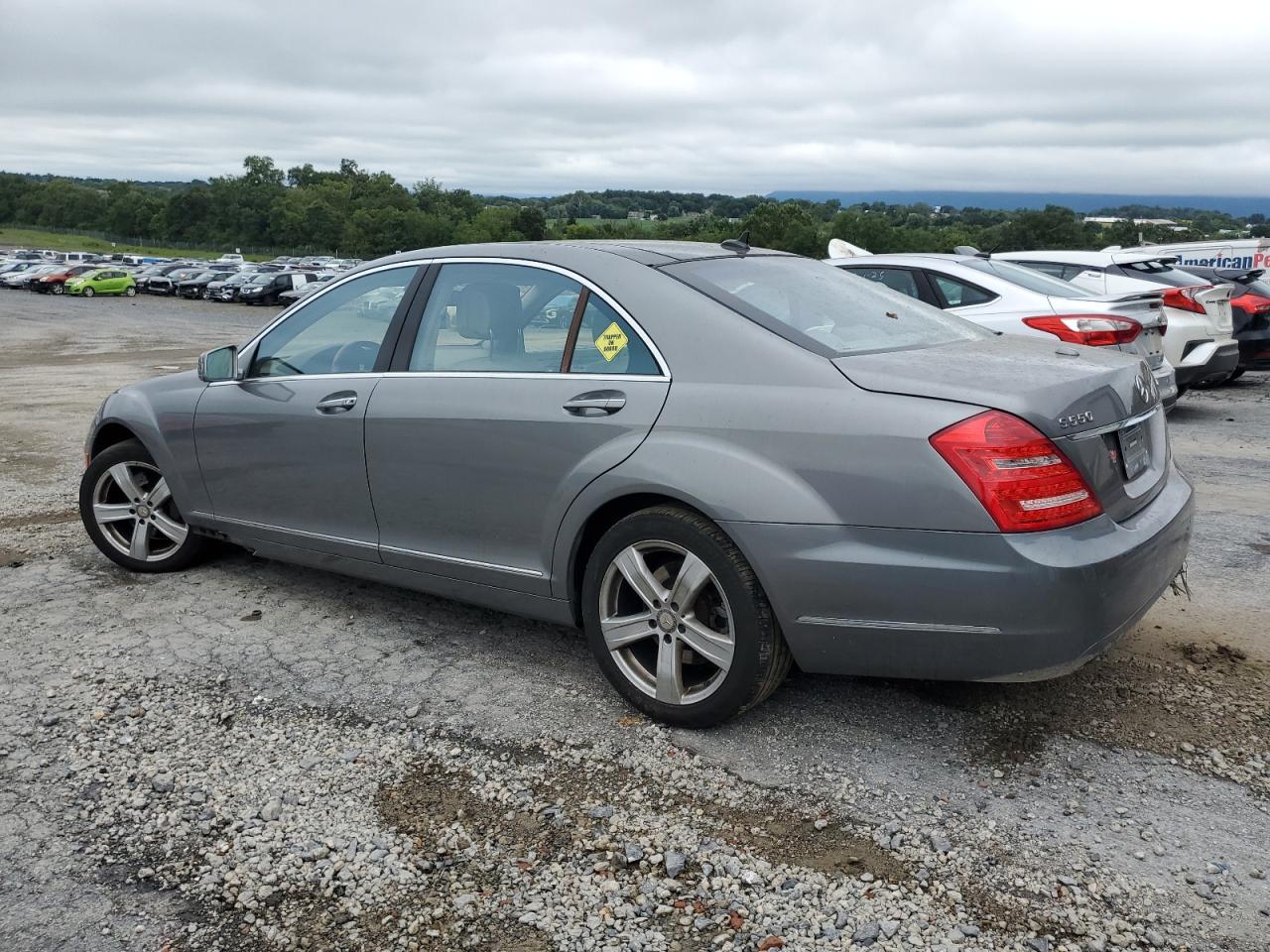 2010 Mercedes-Benz S 550 4Matic silver sedan gas WDDNG8GB7AA308484 photo #3