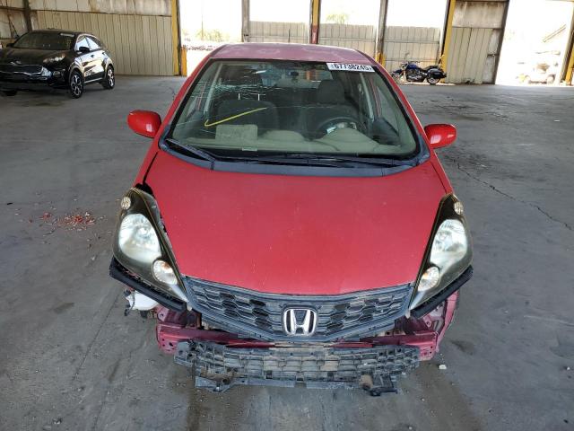  HONDA FIT 2012 Czerwony