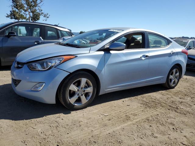  HYUNDAI ELANTRA 2012 Granatowy