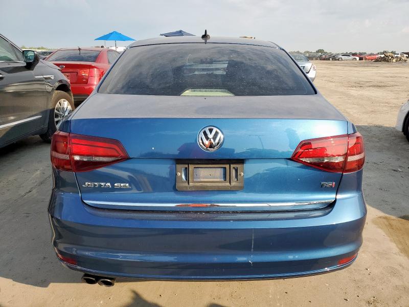  VOLKSWAGEN JETTA 2017 Синий