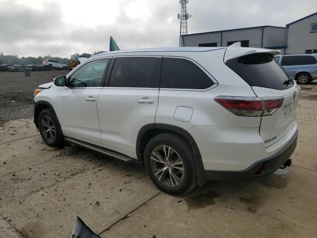  TOYOTA HIGHLANDER 2016 Белы