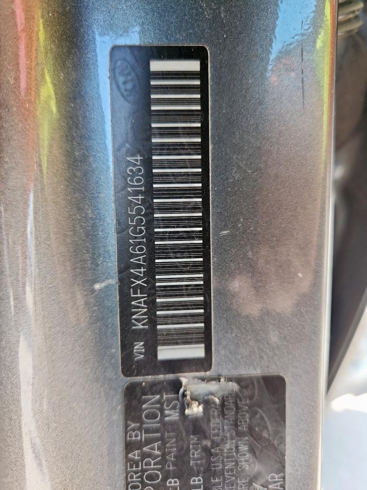 2016 Kia Forte Lx VIN: KNAFX4A61G5541634 Lot: 69186795