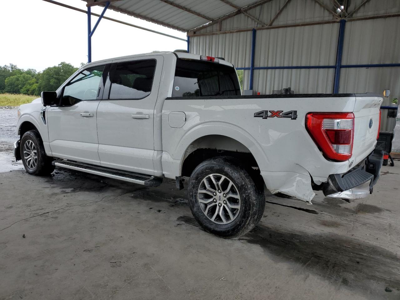 2022 Ford F150 Supercrew white null gas 1FTFW1E88NFB14376 photo #3
