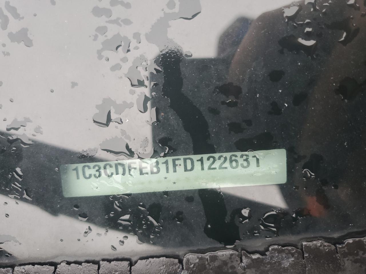 2015 Dodge Dart Gt VIN: 1C3CDFEB1FD122631 Lot: 67171815