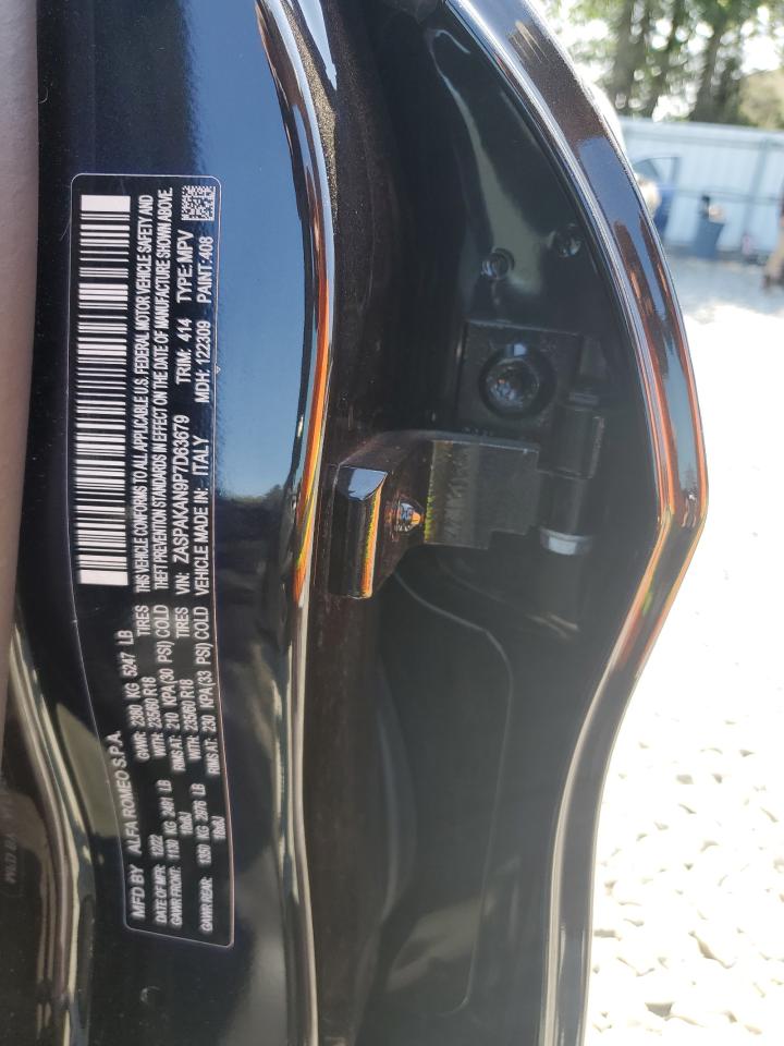 2023 Alfa Romeo Stelvio Sprint VIN: ZASPAKAN9P7D63679 Lot: 67373855