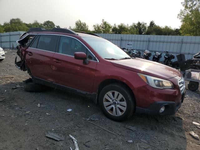  SUBARU OUTBACK 2015 Red