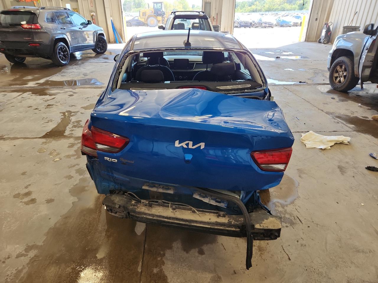 2022 Kia Rio Lx VIN: 3KPA24AD8NE468192 Lot: 70194305