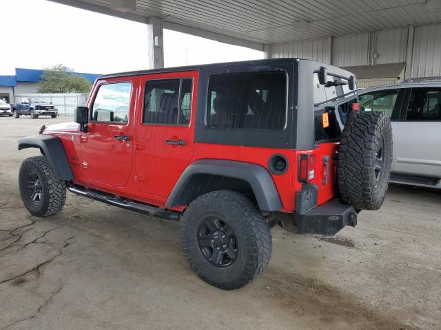  JEEP WRANGLER 2017 Czerwony