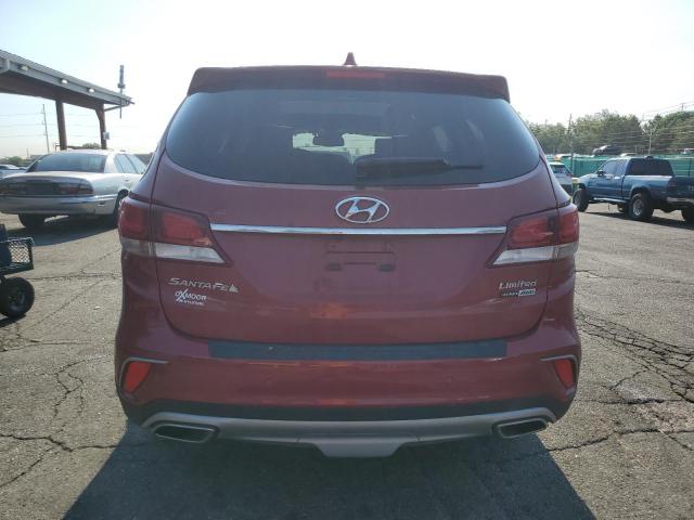  HYUNDAI SANTA FE 2017 Красный