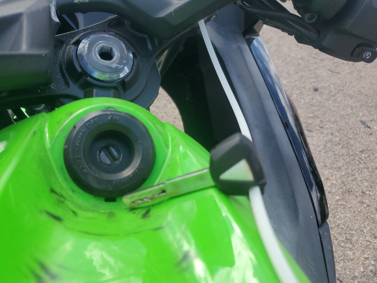 2024 Kawasaki Ex650 P VIN: ML5EXEP19RDAC7662 Lot: 70297725