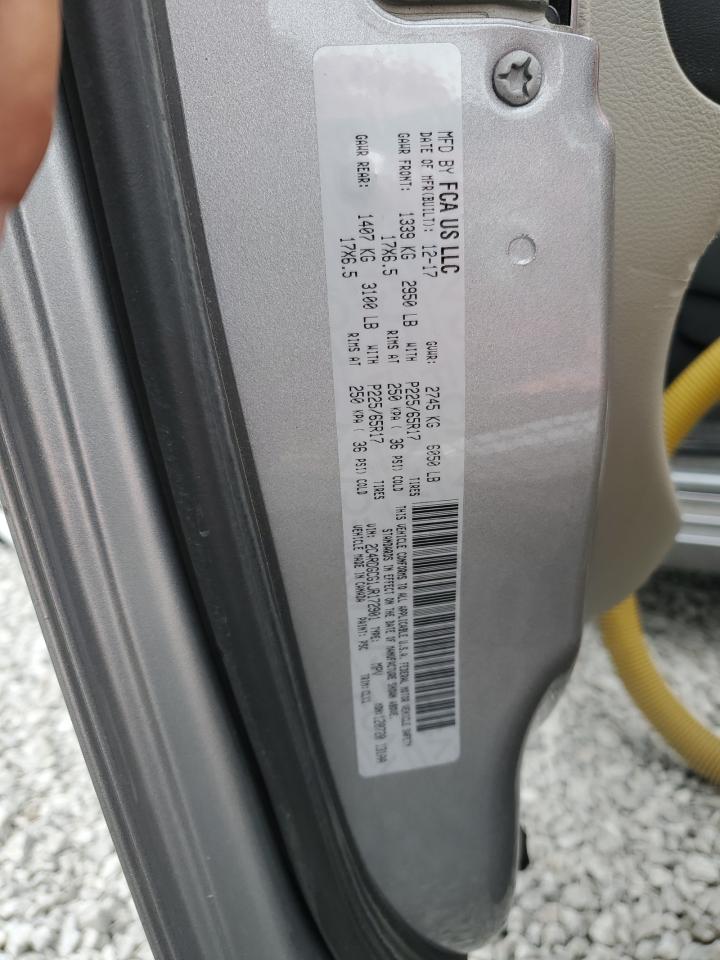 2018 Dodge Grand Caravan Sxt VIN: 2C4RDGCG1JR172901 Lot: 69927105