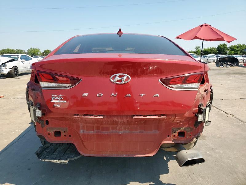  HYUNDAI SONATA 2018 Красный