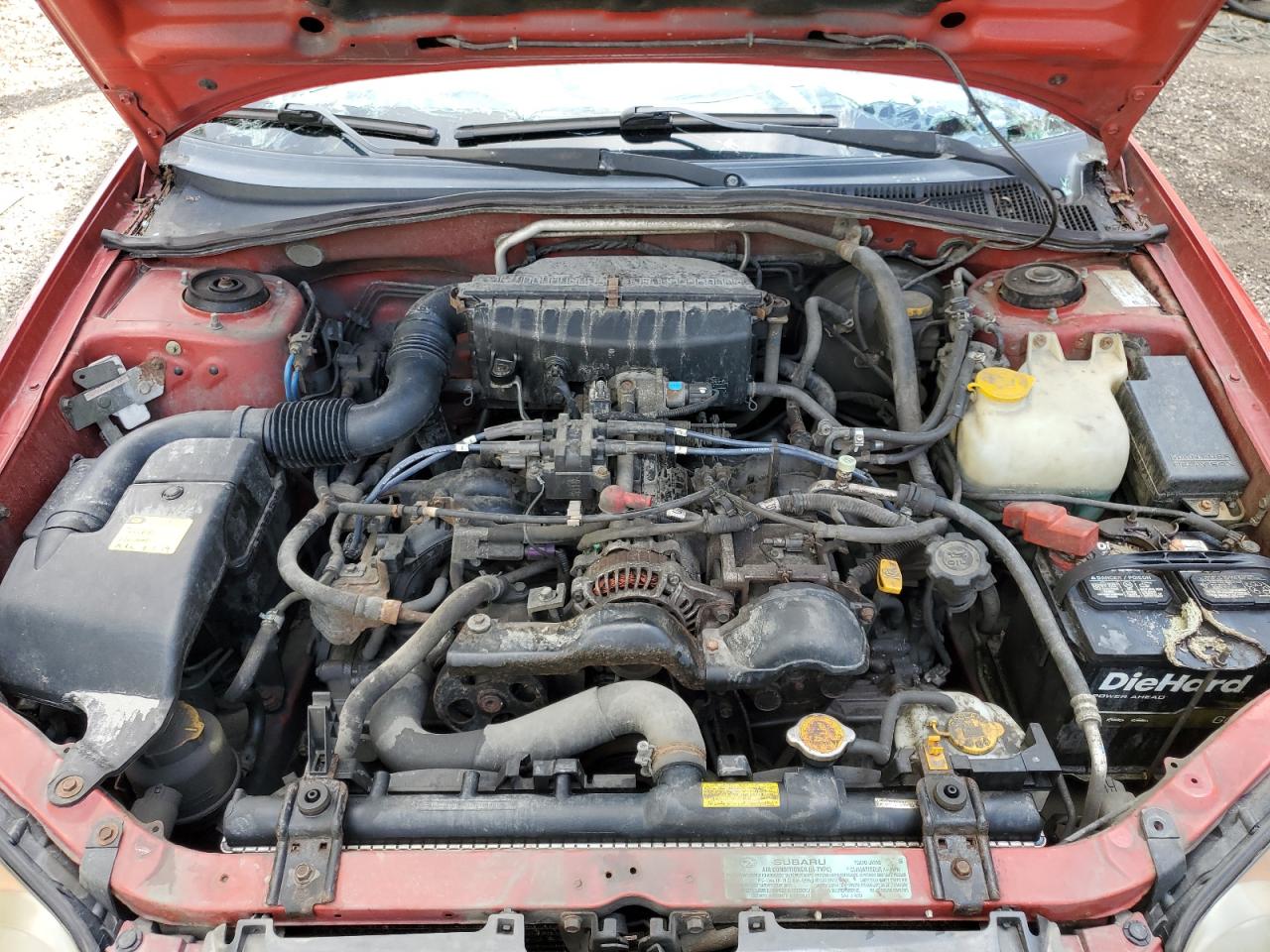 2004 Subaru Impreza Ts VIN: JF1GG65524G810461 Lot: 68930935