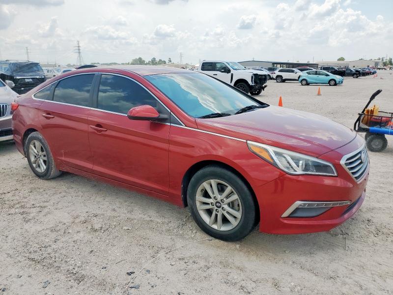  HYUNDAI SONATA 2015 Red