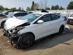 2016 HYUNDAI ELANTRA SE   for sale at Copart ON - TORONTO