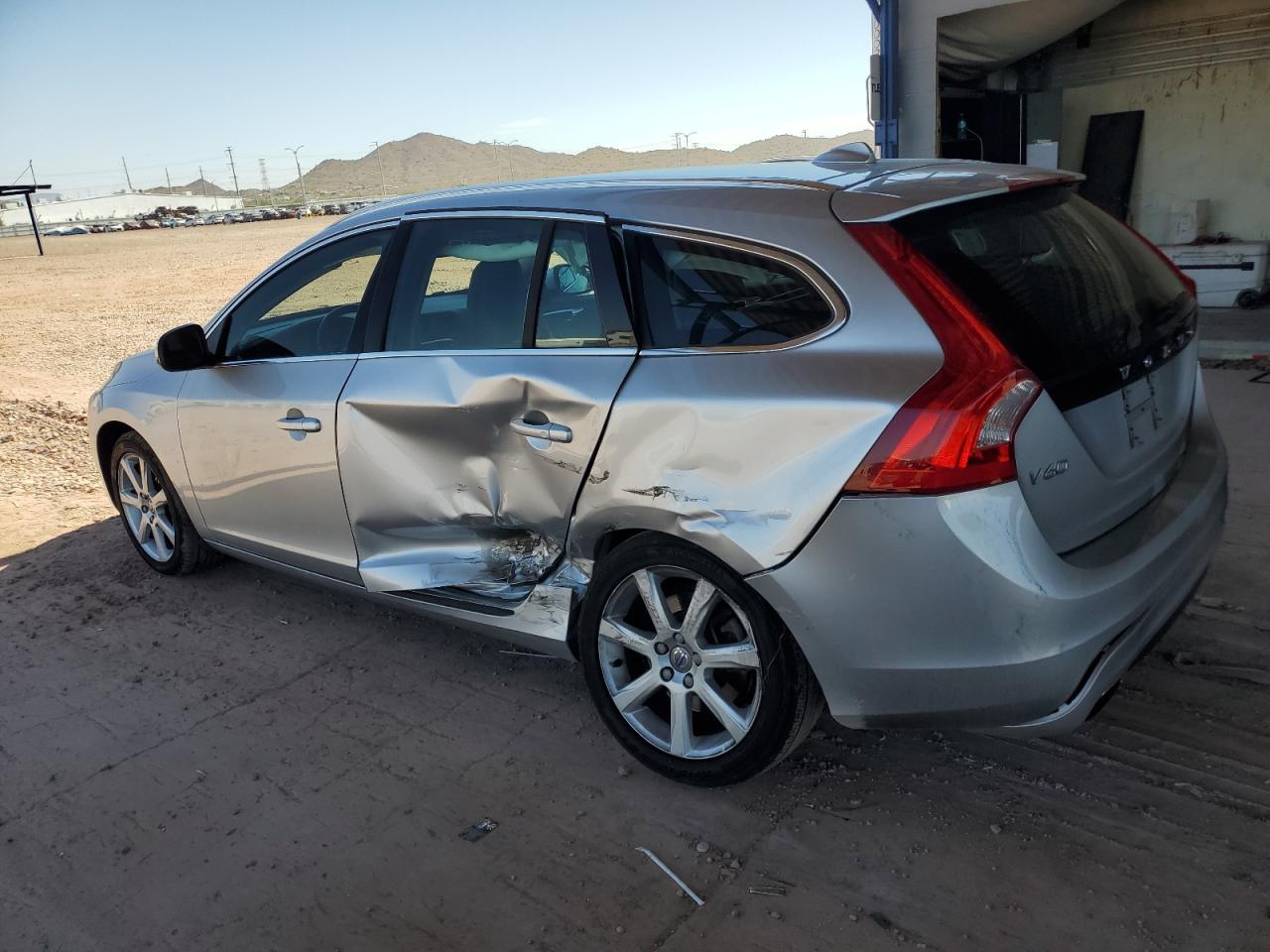 2016 Volvo V60 T5 Premier silver null gas YV140MEK9G1300749 photo #3