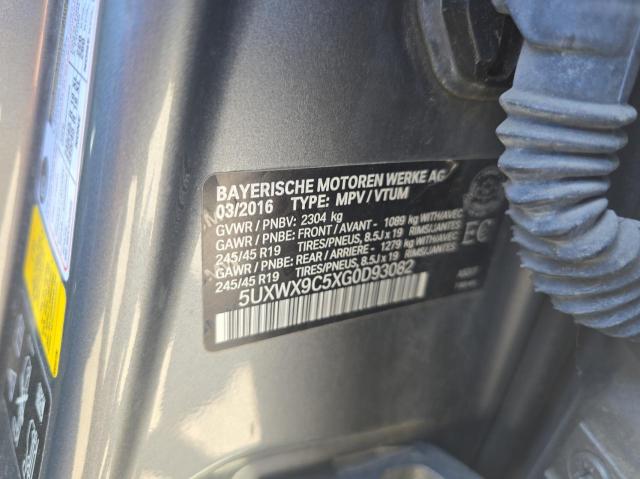 2016 BMW X3 XDRIVE28I  