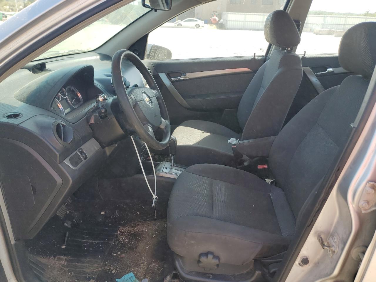 2007 Chevrolet Aveo Base VIN: KL1TD56607B115326 Lot: 70799345