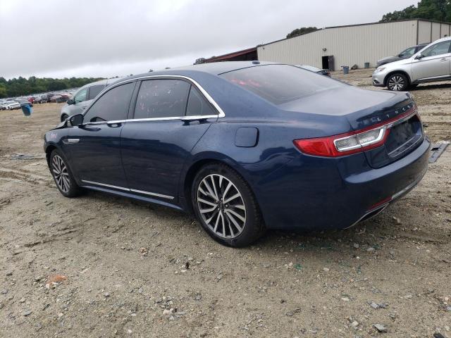 LINCOLN CONTINENTL 2017 Синий